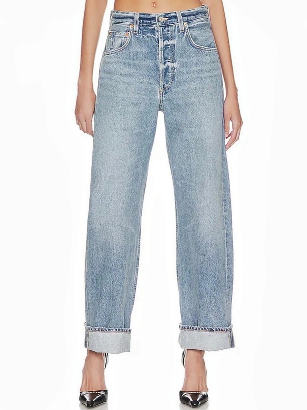 Citizens of Humanity Ayla Baggy Cuffed Crop Jeans